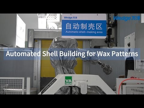 Precision Cast Turbine Blades: Episode 2a - Shell Building – Automated