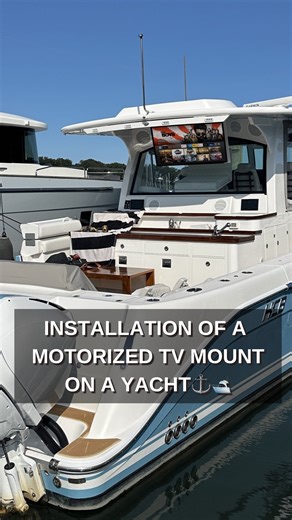 From salon to sundeck, every screen and sound on this 65’ yacht comes to life with a single touch. ⚓️ A full A/V transformation integrated by @attywon, powered by Sony, Seura, and Peerless AV, and installed by the ATTYWON AV NAVY team. 🌟Highlights include: • Sony A/V receiver and auto-switcher for effortless audio control • Fire TV integration for instant streaming access • Retractable Peerless outdoor TV on the aft deck • Hidden Seura mirror TV in the salon • Multi-zone audio upgrades througho