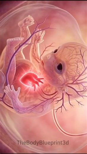 8 Weeks: The Beginning of a Beating Heart | 3D Medical Visualization