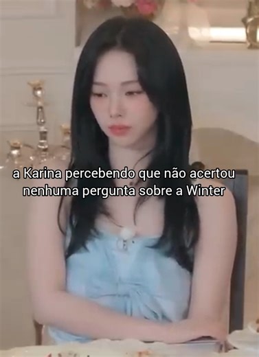 ela ficou muito sem graça, tadinha kkk #winrina #aespa #aespaedit #jiminjeong #aespakarina