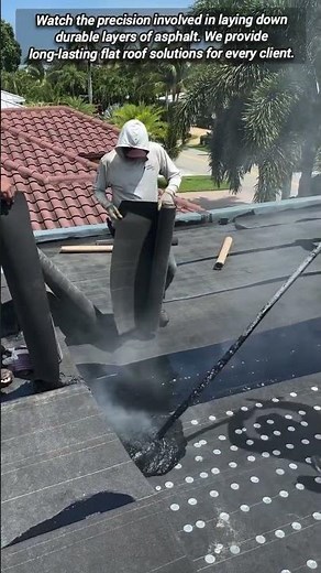 Professional Hot Mop Roofing Installation for Flat Roof Systems