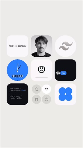 Pixie and Dixie | PXDX STUDIO® on Instagram: "In love with teamwork since 2020🥰 And no, this is not a paid ad. @tailwindcss is a simple, utility-first CSS framework with ready-to-use styling classes and it has improved our workflow. We spend a lot of time reviewing our collaborations with the devs, and we’re still learning how to make it better. In the next episodes of the Design Depth series, we’ll be sharing more tips and useful insights. The series is created together with our design system 