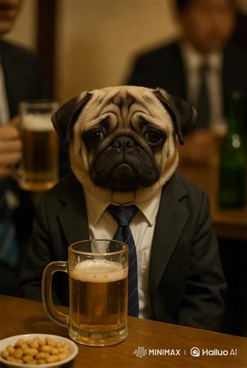 可愛いパグの働く姿が魅力的！