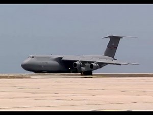 C-5 Galaxy Landing at Guantanamo Bay