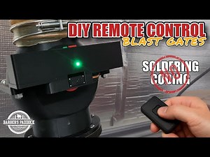 DIY Remote Blast Gates for the workshop | No Soldering, No Coding, Beginner Friendly