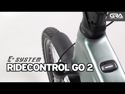 Giant E+ System | Ridecontrol Go 2 Remote: Sleek Top Tube Integration for E-City & Trekking Bikes