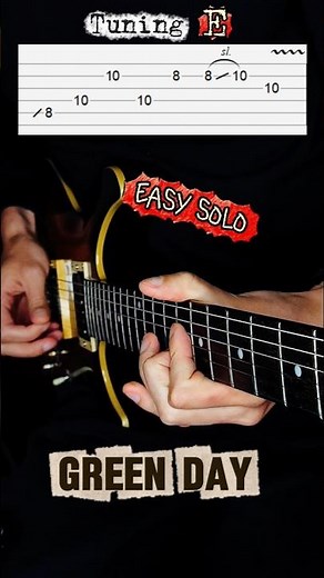 Green Day - 21 Guns | SOLO (Tabs) #greenday #21guns #solo #tabs #easyguitar