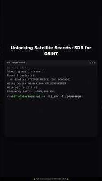 Intercepting Satellite Downlinks with SDR for Non-Terrestrial OSINT