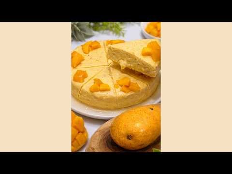 Mango 🥭 Steamed Curd Dessert | ভাপা আম দই | Mango Mishti Doi Recipe | Eggless Bengali Sweet