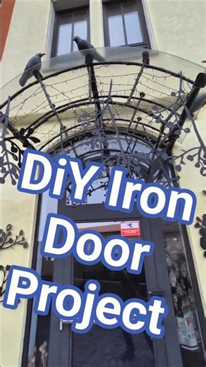 DIY Iron Gate Decoration - Transform Your Entrance!