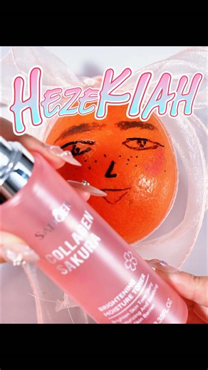 #hezekiah #kbeauty #moisturizer #satisfyingmakeup Satisfying Review skincare on Watermelon 🍉