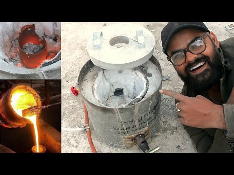 Building The ULTIMATE Backyard Foundry / How To Make The Mini Metal Foundry