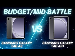Samsung Galaxy Tab A9 vs Samsung Galaxy Tab A9+ | Full Comparison