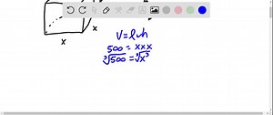 Package A is a cube with a volume of 500 cubic inches. Package B is a cube with a volume of 250 cubic inches. Is the length x of a side of package A greater than, less than, or equal to twice the length of a side of package B? Explain. | Numerade