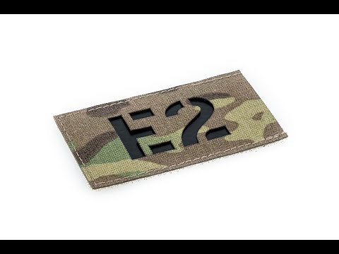 LASER CUT REVERSIBLE IR REFLECTIVE PATCH