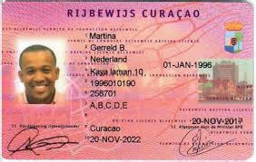 Download Curacao Driver License Template (Editable PSD) | Fakesample