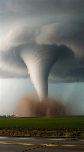 El Reno: The Largest Tornado Ever Recorded! 🌪️😱 #tornado #shorts #extremeweather