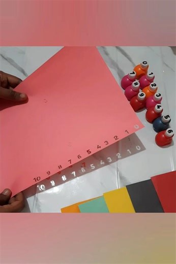 Learn Numbers 0–10 🎉✂️ Fun Paper Punch Craft for Kids | Craft And Paper