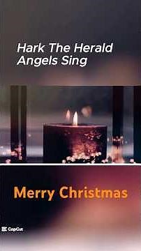 Hark The Herald Angels Sing - Christmas Song #merrychristmas