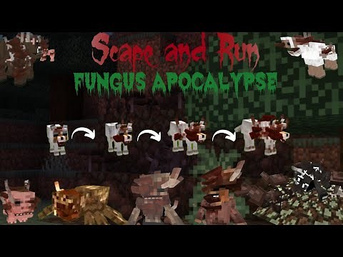 " Fungus Hazard: Scape and Run2" MCPE Add-On || Fungus Apocalypse Mod #addon #apocalypse #mcpe #mod