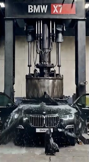 Hydraulic Press vs BMW X7 | Epic SUV Crush | Test & Smash