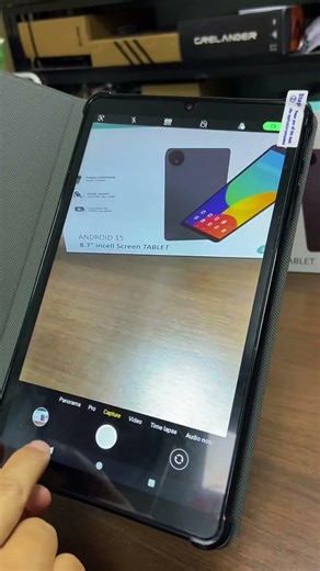 8.7” Android 15 Mini Tablet with UHD incell screen #crelander #tablet #android15 #giftforkids