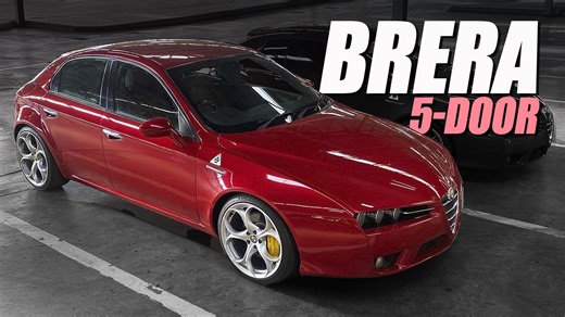 This 159-Brera Mashup Is The Hatchback Alfa Romeo Never Dared To Build | Carscoops