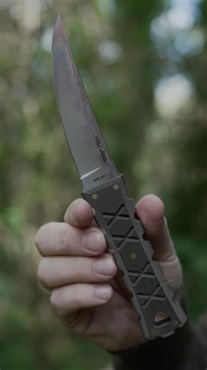 SZK 007 | Shobu Zukuri Kaiken 4.5” RWL-34 steel, green linen Micarta, built by TRC Knives