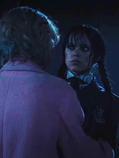 Heartwarming Wednesday Hug and Kiss Scene