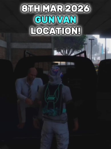 8TH MARCH 2026 GUN VAN LOCATION IN GTA 5 GTA 5 LOCATIONS GTA 5 GUN VAN LOCATION GTA 5 ATOMIZER GTA 5 LAZER GUN GTA 5 ALIEN GUN GTA 5 STUN GUN GTA 5 RAILGUN #fyp #gta #gta5 #gta5online #rockstargames
