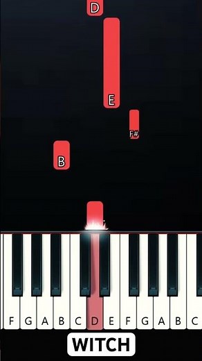 ALIEN STAGE - witch - MIZI (EASY Piano Tutorial)