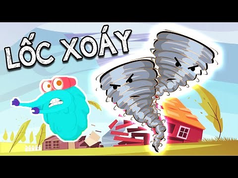 Thảm Họa Từ Thiên Tai | Siêu Lốc Xoáy | Hoạt Hình Khoa Học Vui