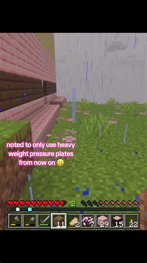 Using Heavy Weight Pressure Plates in Minecraft