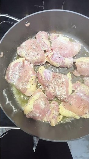 Pan Fried Ranch Chicken Thighs