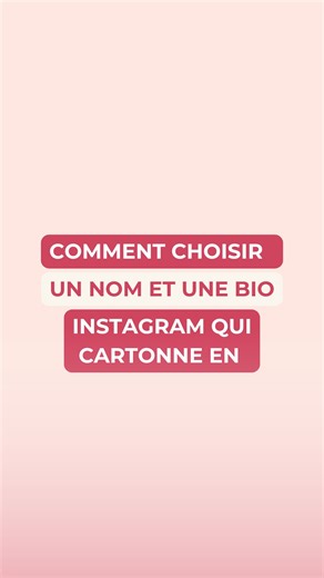 Dans ce tutoriel, je te montre comment modifier ta bio sur Instagram Le tuto complet sur YouTube @commpourtoi | Comm'pour toi | Facebook