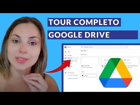 Tour pelo Google Drive - Como criar pastas, arquivos e compartilhar