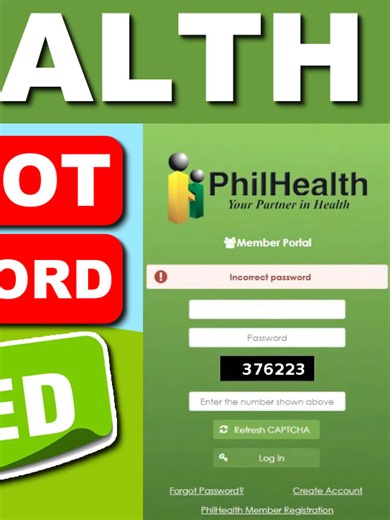 PhilHealth Account Password Recovery Guide