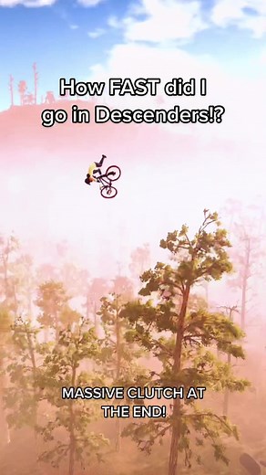 Why do I always go SO FAST in Descenders!! It blows my mind 🤯🧜‍♂️ #fyp #descenders #gaming
