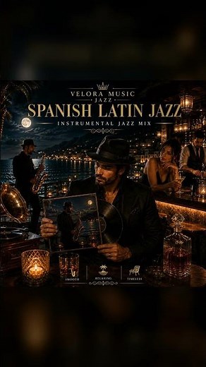 Spanish Latin Jazz 🎷 Smooth Saxophone | Romantic Jazz