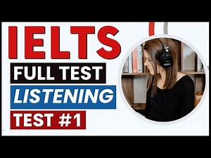 IELTS Listening Test 1 | Practice Test | 40 Questions