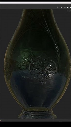 How to Texture a Glass Perfume Bottle in Substance Painter with Translucency | Tutorial #gameart