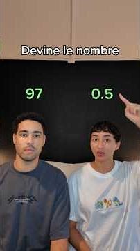 C'est entre 0 et 100 askip #jeu #couple #challenge #defi