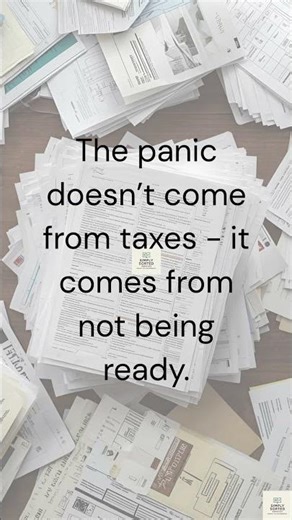 Tax season panic? Here's a fix #smallbusiness #motivation #budgethelp