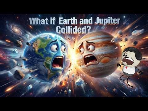 What if Earth and Jupiter Collided? + more videos | #aumsum #kids #whatif
