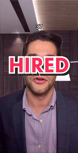 “Hired”✅ #greenscreen #interview #comedy #funny #hilarious