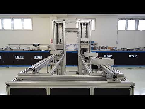 リフター矩形循環搬送システム【搬送装置】