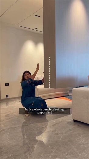 How we designed this floating partition?