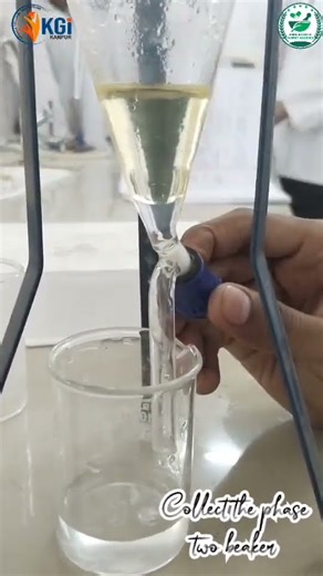Determine partition coefficient experiment 🥼🧪 #laboratory #pharmacy #pharmacist