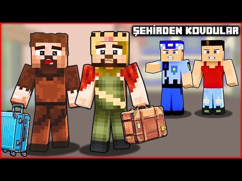 KEREM AND KEMAL KICKED OUT THE RICH AND THE POOR FROM THE CITY! 😱 - Minecraft