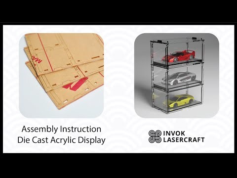 Die Cast Acrylic Display Case Assembly Guide